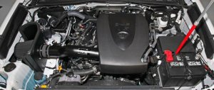 Toyota Tacoma Performance Air Intake - K&N Engineering - Blackhawk Induction - Black - `16-`20